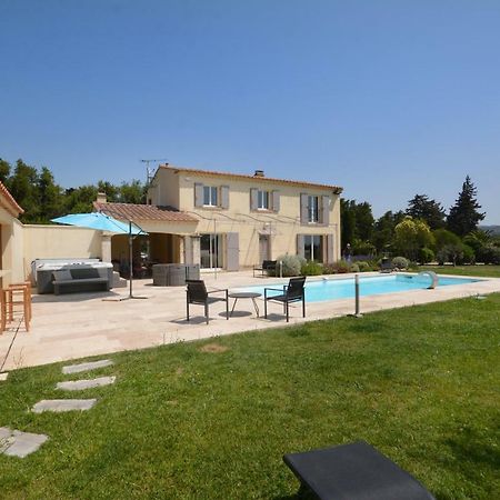Villa 4 chambres Spa Sauna Piscine chaufée boulodrome LA BASTIDE DE LUSON Maussane-les-Alpilles Exterior foto