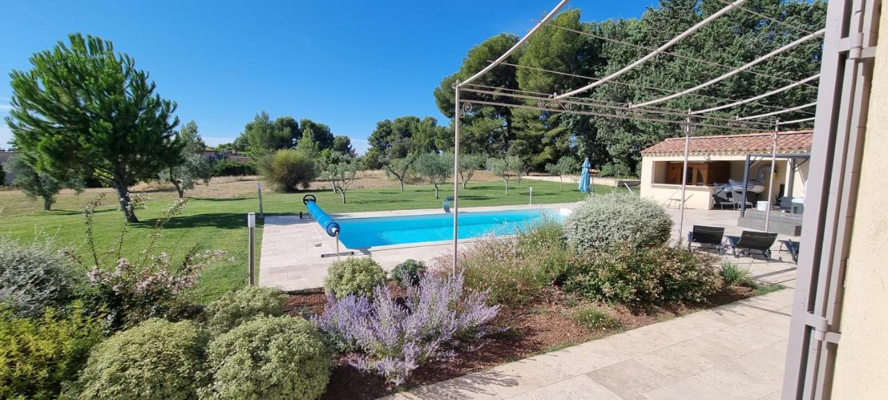Villa 4 chambres Spa Sauna Piscine chaufée boulodrome LA BASTIDE DE LUSON Maussane-les-Alpilles Exterior foto