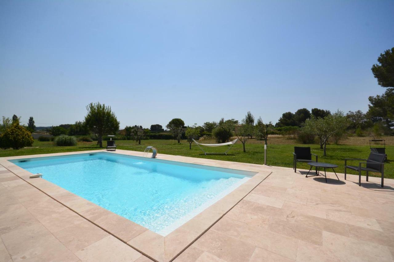 Villa 4 chambres Spa Sauna Piscine chaufée boulodrome LA BASTIDE DE LUSON Maussane-les-Alpilles Exterior foto