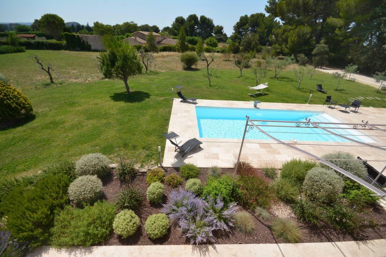 Villa 4 chambres Spa Sauna Piscine chaufée boulodrome LA BASTIDE DE LUSON Maussane-les-Alpilles Exterior foto