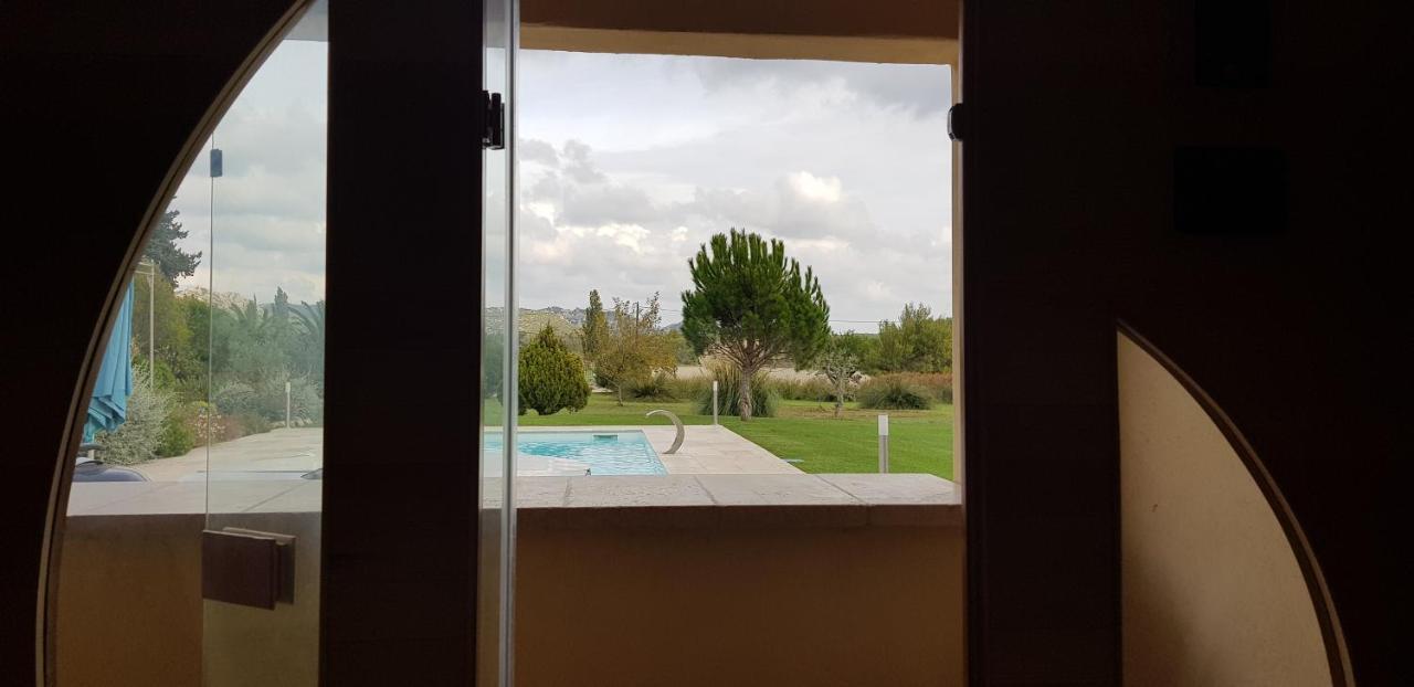 Villa 4 chambres Spa Sauna Piscine chaufée boulodrome LA BASTIDE DE LUSON Maussane-les-Alpilles Exterior foto
